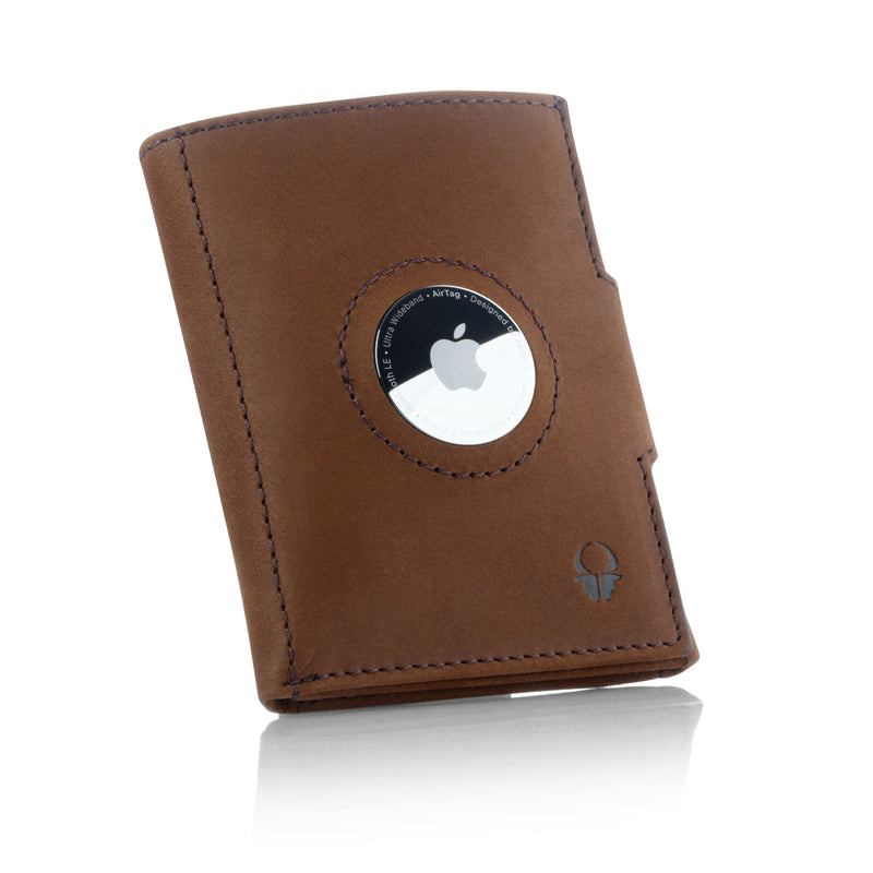 Wallet Air I Slim Airtag Wallet With Apple Airtag Holder I Stylish Leather Card