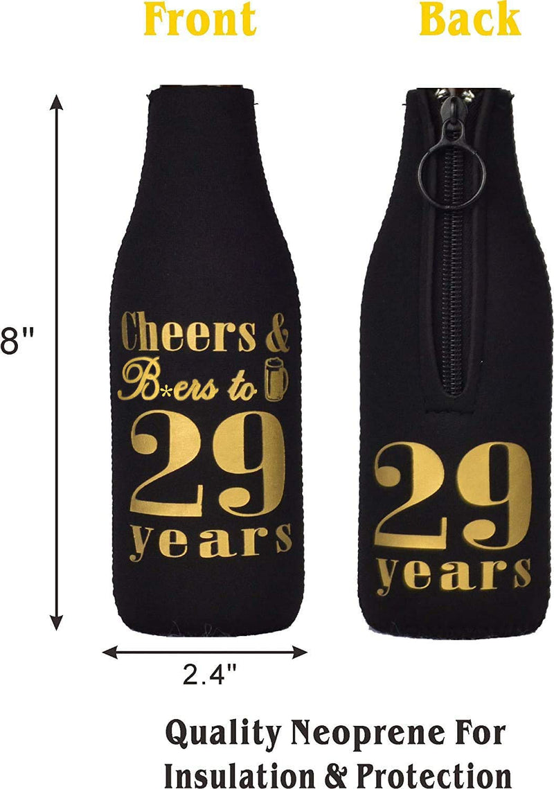 29th Birthday Gifts for Men, 29th Birthday Gifts, 29th Birthday Can Coolers, 29th Birthday