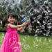 Kicko Light-Up Bubble Gun Blaster - 1 Pack - Bubble Blower Machine for Outdoor Activities