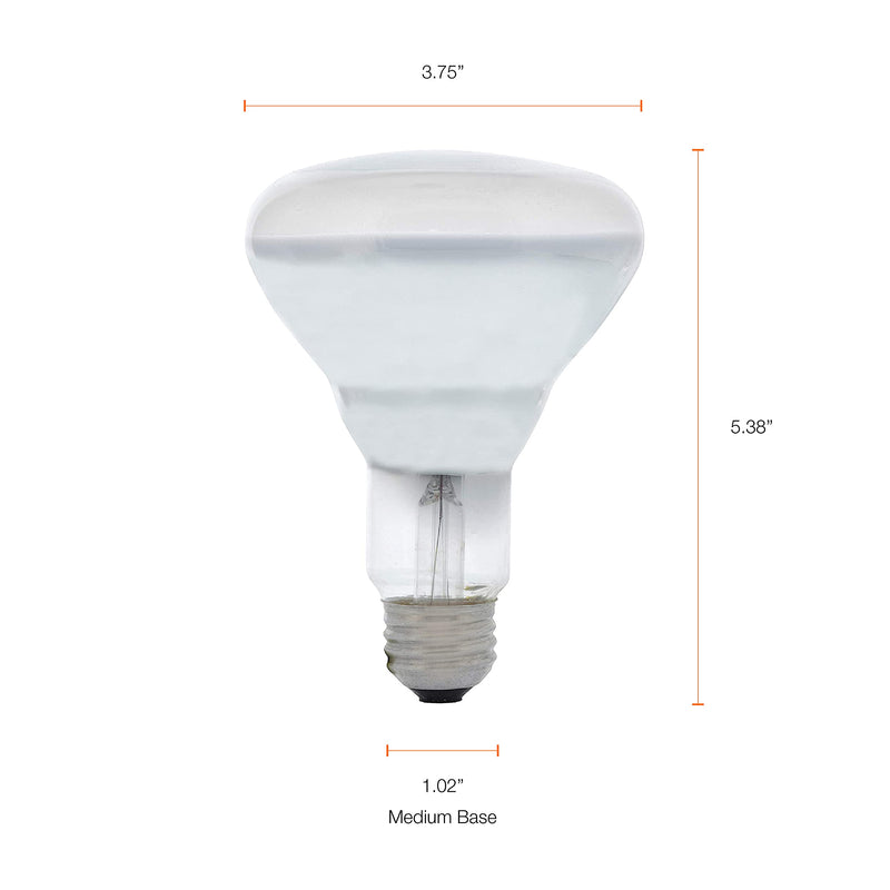 SYLVANIA Incandescent 65W BR30 Flood Light Bulb, 540 Lumens, E26 Medium Base, Dimmable