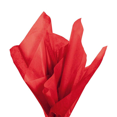 Kicko Red Tissue Sheets - 20 Pack - 20 x 26 Inches - for Kids, Party Favors, New Moms