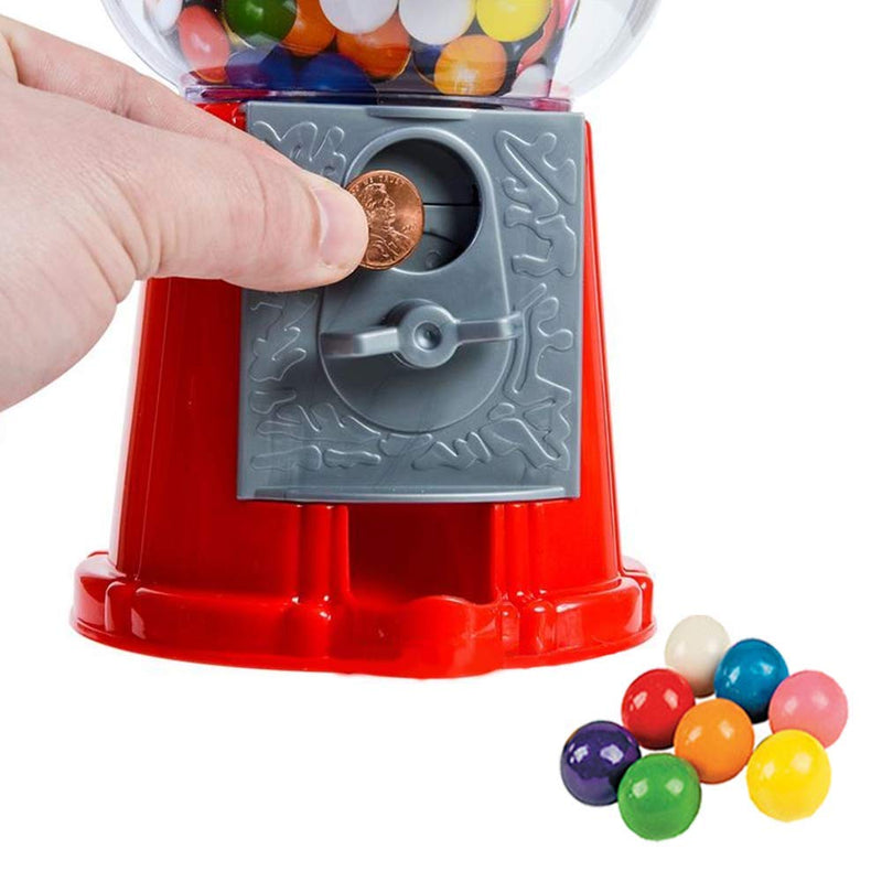 Kicko 8.5 Inch Gumball Machine - Classic Candy Dispenser - Perfect for Birthdays, Kiddie