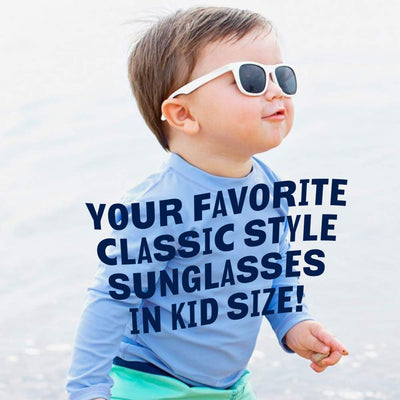 Kicko White Sunglasses - 3 Pack, Unisex - for Daily Wear, and High Fashion Accessories