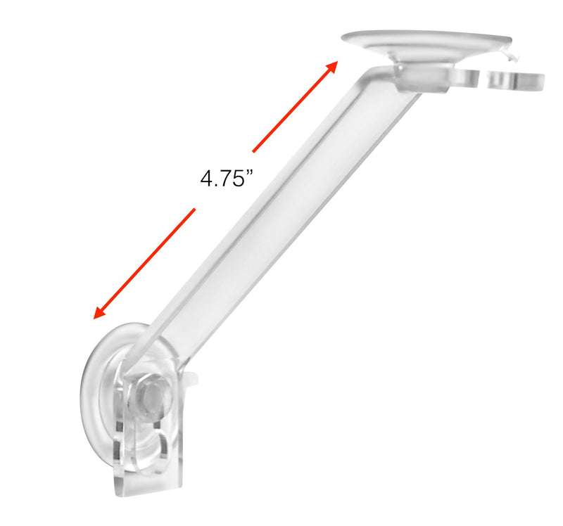 Window Garden Ledge Legs Suction Cup Window Shelf Support Add an Additional 2.0 lbs.