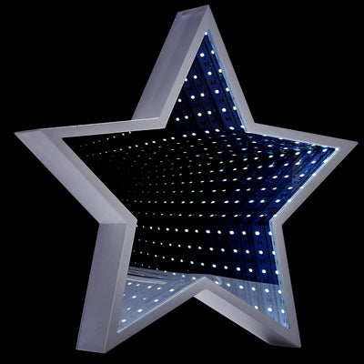 Kicko 11 Inch LED Star Tunnel Lights - 1 Piece of Infinity Night Lamp - Perfect