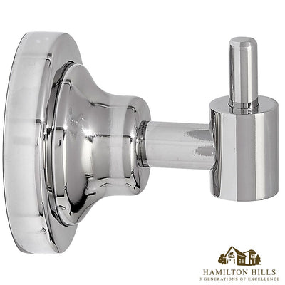 Classical Design Polished Chrome Towel Hook | Premium Quality Stainless Steel Hanging Robe