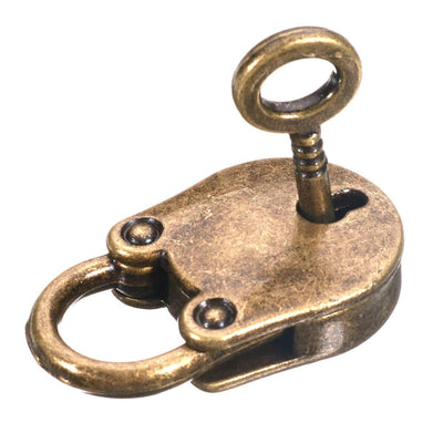 Mini Padlock With Key Mini Bear Shape Padlock Vintage Antique Style Padlock