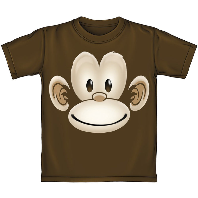 Dawhud Direct Monkey Face Adult Tee Shirt (Medium