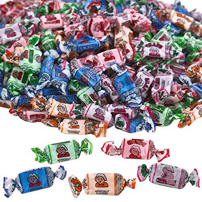 Kicko Fruit Chews - 1 Bag of 240 Pieces Assorted Fruit-Flavored Candy Suckers for Party