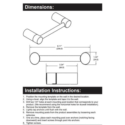 Align Collection - Bathroom Hardware Accessory, Toilet Paper Holder Wall Mount (Toilet