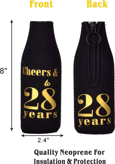 28th Birthday Gifts for Men, 28th Birthday Gifts, 28th Birthday Can Cooler, 28th Birthday