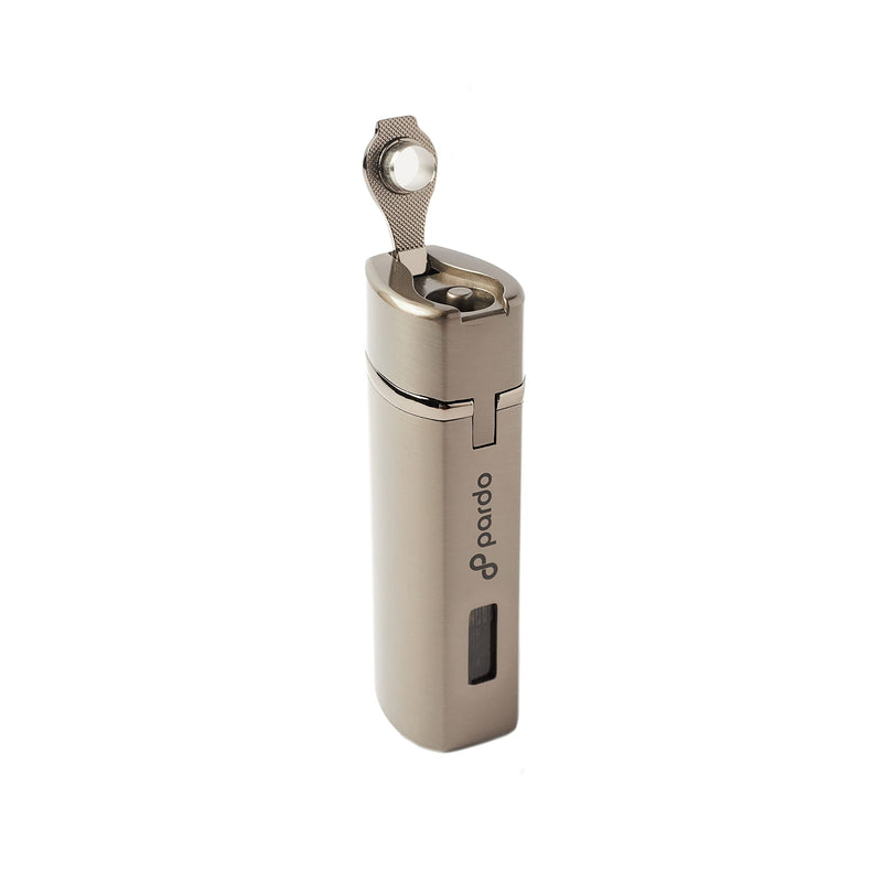 Torch Lighter Triple Jet Flame, Refillable Butane Electronic Ignition Lighter With 3