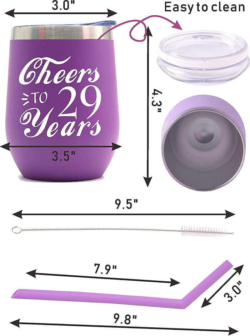 29th Birthday Gifts for Women, 29th Birthday, 29th Birthday Tumbler, 29th Birthday