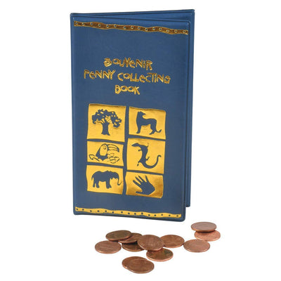 Kicko Penny Souvenir Book Holders - 2 Pack - 72 Pennies - 3.5 x 6 Inches - Ocean Themed