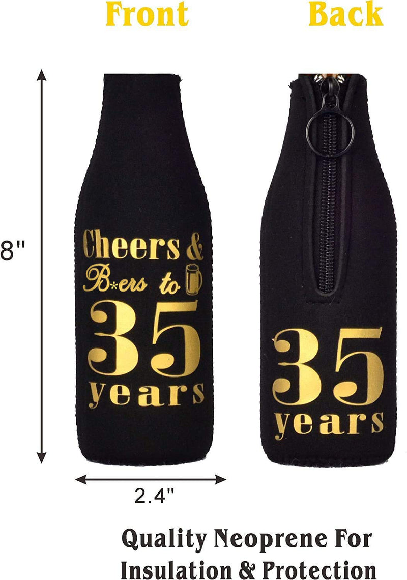 35th Birthday Gifts for Men, 35th Birthday Gifts, 35th Birthday Can Coolers, 35th Birthday