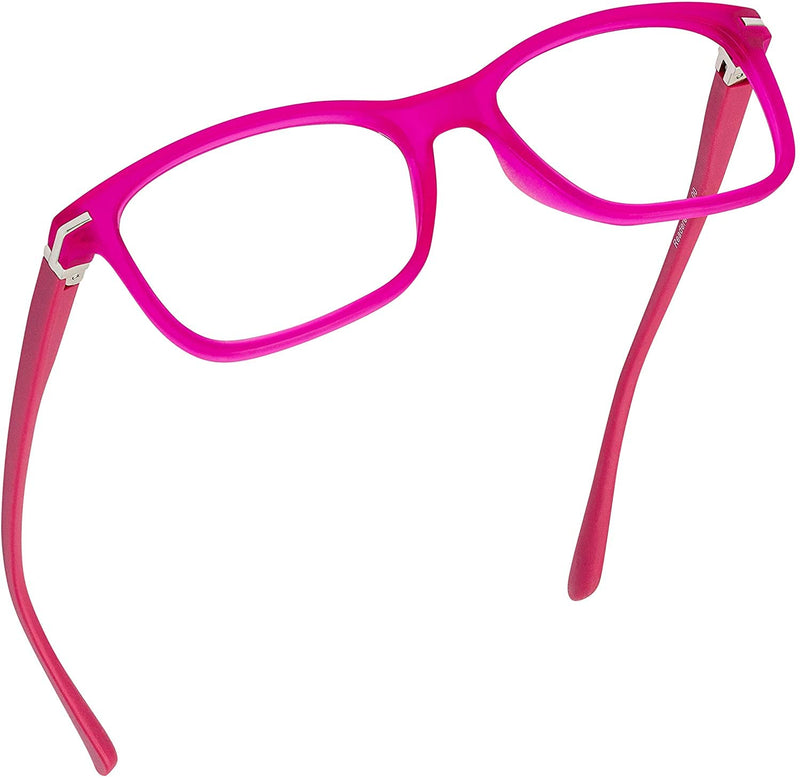 Blue-Light-Blocking-Reading-Glasses-Pink-3-75-Magnification-Computer-Glasses