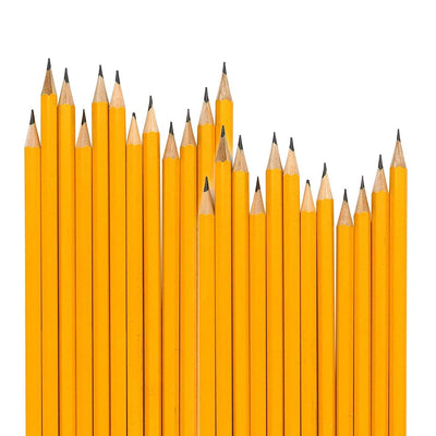 Kicko Presharpened No. 2 Premium Yellow Pencils - 36 Pack, 3 Boxes of 12 Standard Writing