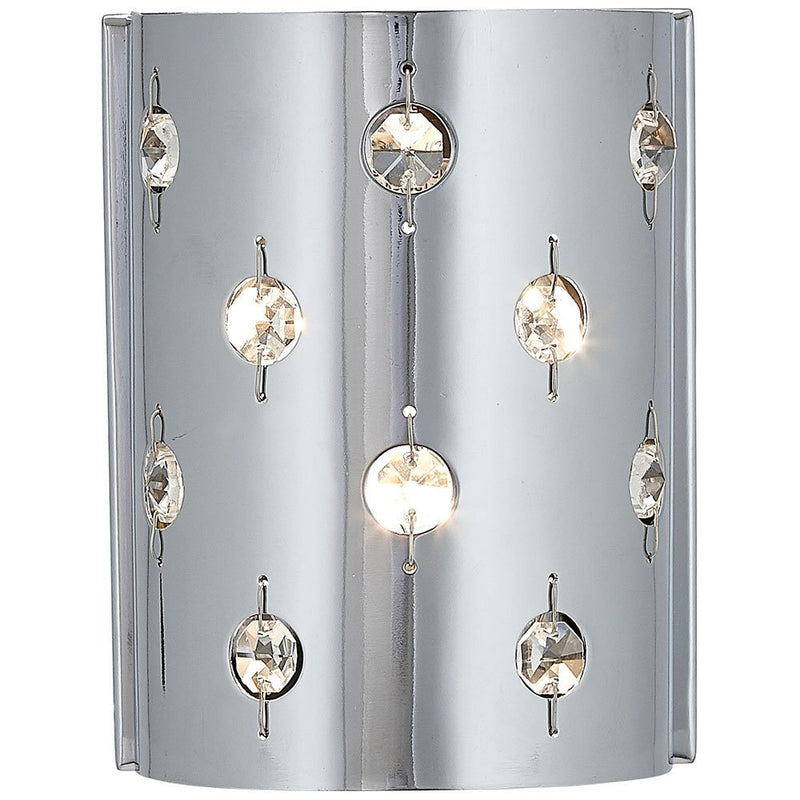 Hamilton Hills Polished Chrome Glass Beaded Single HangingPendant Light | Kitchen Island