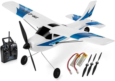 Top Race Remote Control Airplane, 3 Channel RC Airplane Aircraft Built in 6 Axis Gyro