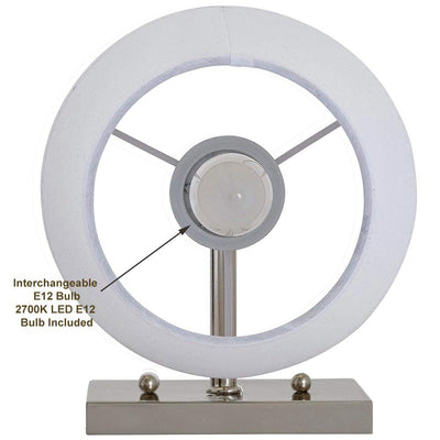 Hamilton Hills Single Traditional Extended Rod Wall Light with Fabric Shade | Polished