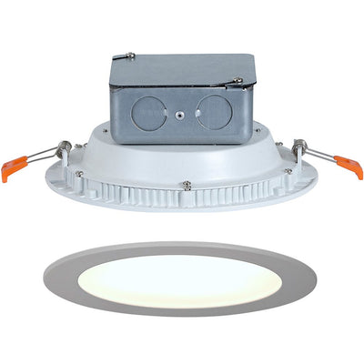 Hamilton Hills Round Flush Mount Recessed LED Light | Thin Ceiling Cans Lighting Fixture