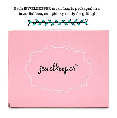 Jewelkeeper Personalize-Your-Own Pink Girl's Musical Ballerina Jewelry Box, You are My