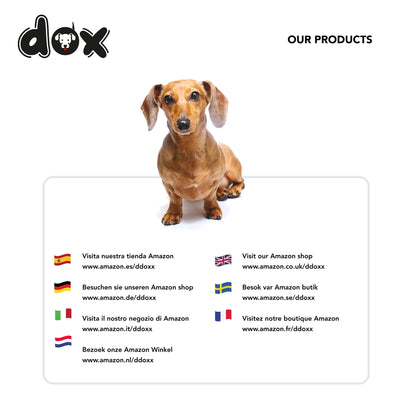 DDOXX Dog Collar Nylon, Adjustable | Many Colors & Sizes | for Small, Medium & Large Dogs