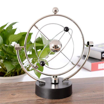 Kicko Kinetic Orbital Perpetual Motion Desk Toy - 2 Pack, 7 Inch - for Home, School