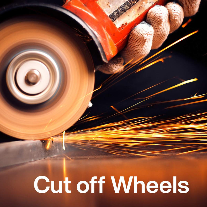 Katzco Cut Off Wheels - for Cutting Metal and Steel - 3 Inch to Use with Angle Grinders