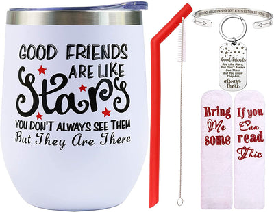 Birthday Gifts for Friends,Birthday Gifts for Friends Female,Good Friends are Like Stars