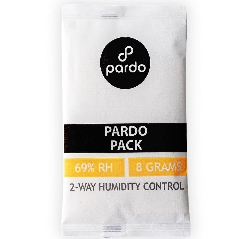 Humidity Pack - Pardo Pack 69% RH 2-Way Humidity Control, Keep Fresh Resealable Bag, Humi