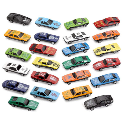 Kicko 24 Pice Diecast Toy Cars 1 to 64 Scale Premium Quality Assorted Colors - Party