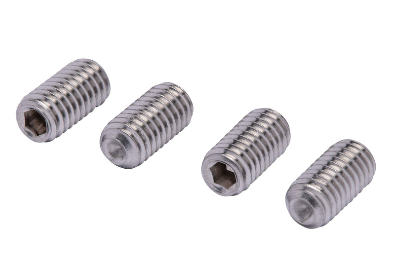 3/8"-16 X 3/4" Stainless Set Screw with Hex Allen Head Drive and Oval Point (25 pc), 18-8