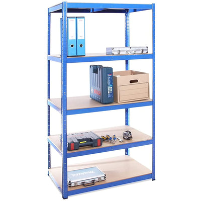 Garage Shelving Units - 71" H x 35" L x 24" W - Heavy Duty Racking - Shelves for Storage