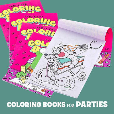 Kicko Coloring Books with Various Animals- 16 Pack - 7 x 5 inch - for Kids, Party Favors