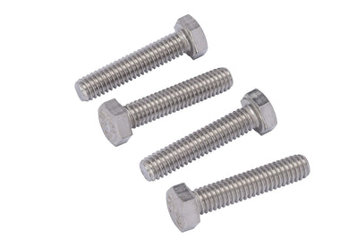 3/8"-16 X 1-1/2" (25pc) Stainless Hex Head Bolt, Fully Threaded, 18-8 Stainless