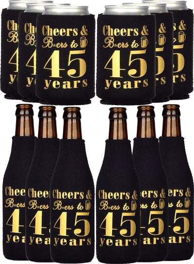 45th Birthday Gifts for Men, 45th Birthday Gifts, 45th Birthday Can Cooler, 45th Birthday