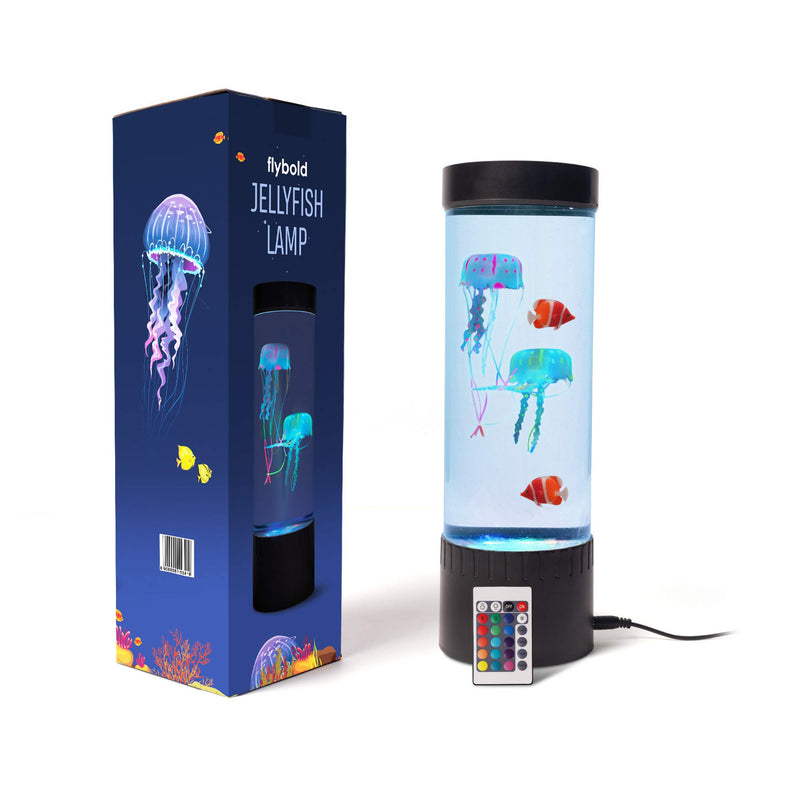 Jellyfish Lamp Jellyfish Lava Lamp Led With 20 Color Changing Light 2 Clownfish 2 Jelly