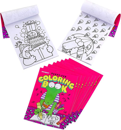 Kicko Coloring Books with Various Animals- 16 Pack - 7 x 5 inch - for Kids, Party Favors