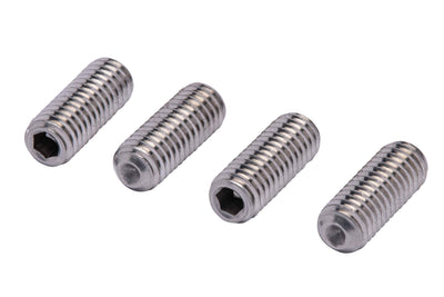 3/8"-16 X 1" Stainless Set Screw with Hex Allen Head Drive and Oval Point (25 pc), 18-8