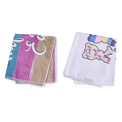 2pcs Easter Kitchen Towels Set -Decorative Dish And Hand Towels - Perfect