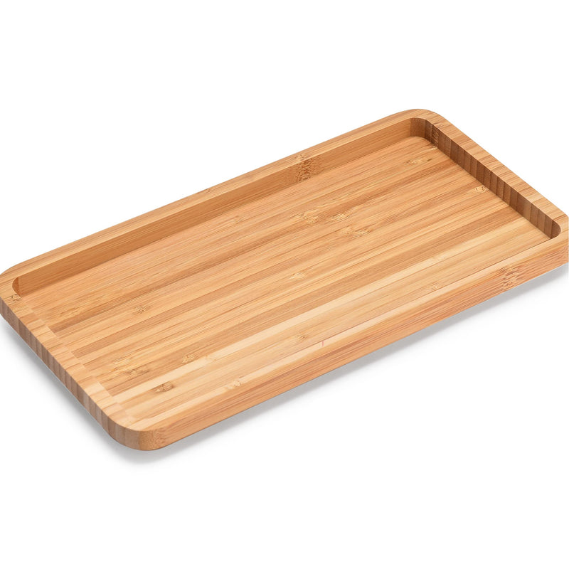 Bamboo Vanity Tray - Bathroom Decor Organizer For Counter - Modern Home Decor