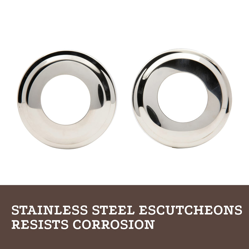 Stainless Steel Escutcheons for Pool Handrail(Pack of 2