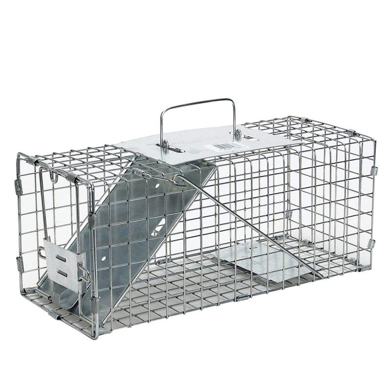 Katzco Small Animal Trap - 10 Inch Heavy-Duty Animal Trapping - for Catching Mice, Rats