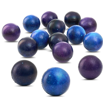 Stress 2.5'' Balls for Kids and Adults - Outer Space Starlight Galaxy Design