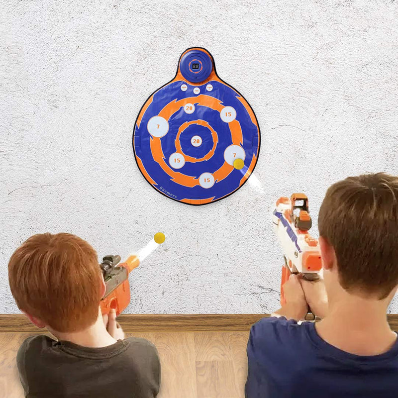 Dazmers Electric Digital Target Mat for Nerf Rival Guns, Target Practice Shooting for Boys