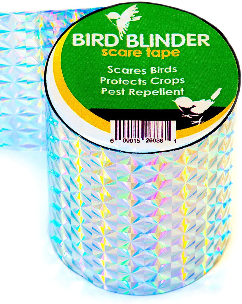 Bird Blinder - The Original Bird Repellent Scare Tape (Diamond) - 147 feet x 2 inch