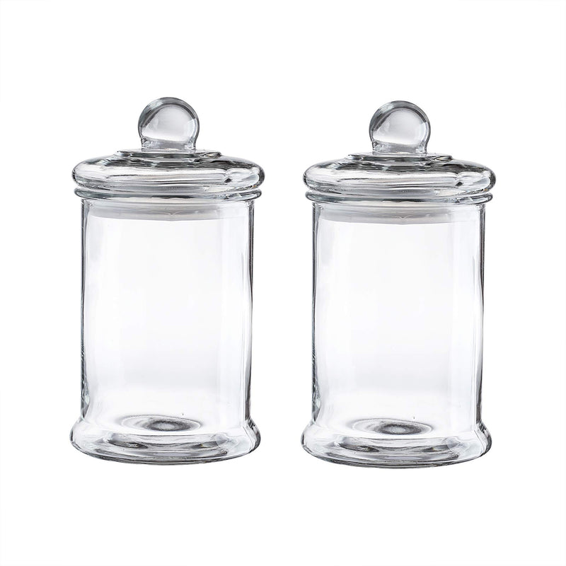 Glass Apothecary Jar Canister Set with Ball Lid (0.7 Gallon