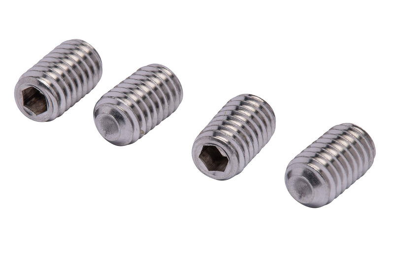 3/8"-16 X 5/8" Stainless Set Screw with Hex Allen Head Drive and Oval Point (25 pc), 18-8