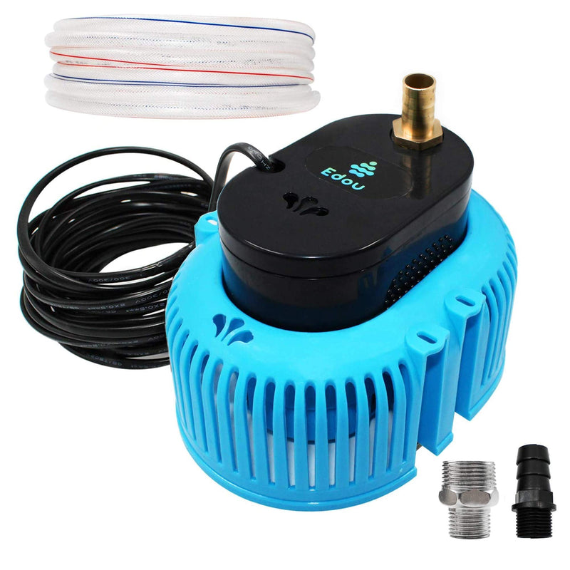 EDOU Submersible Swimming Pool Cover Pump - Ideal for Draining Water Above Ground and In